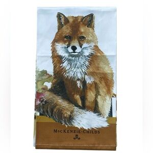 MACKENZIE-CHILDS Fall Fox Dish Towel